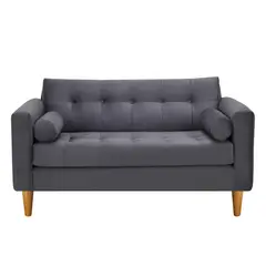 BODEVIR - Sofa Retro 2C Felpa 04 Gris