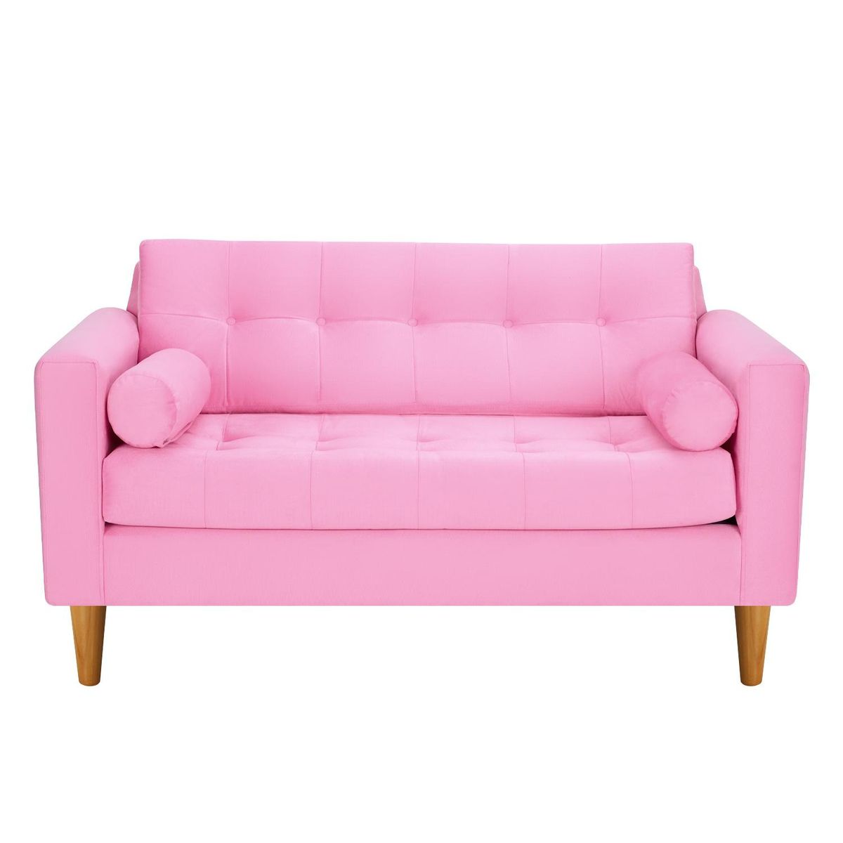 BODEVIR - Sofa Retro 2C Felpa 04 Rosado