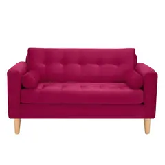 BODEVIR - Sofa Retro 2C Felpa 05 Burdeo