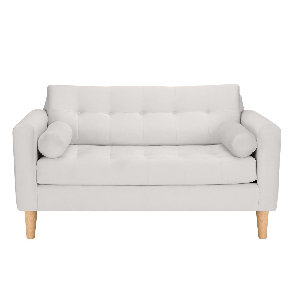 BODEVIR - Sofa Retro 2C Felpa 05 Crudo