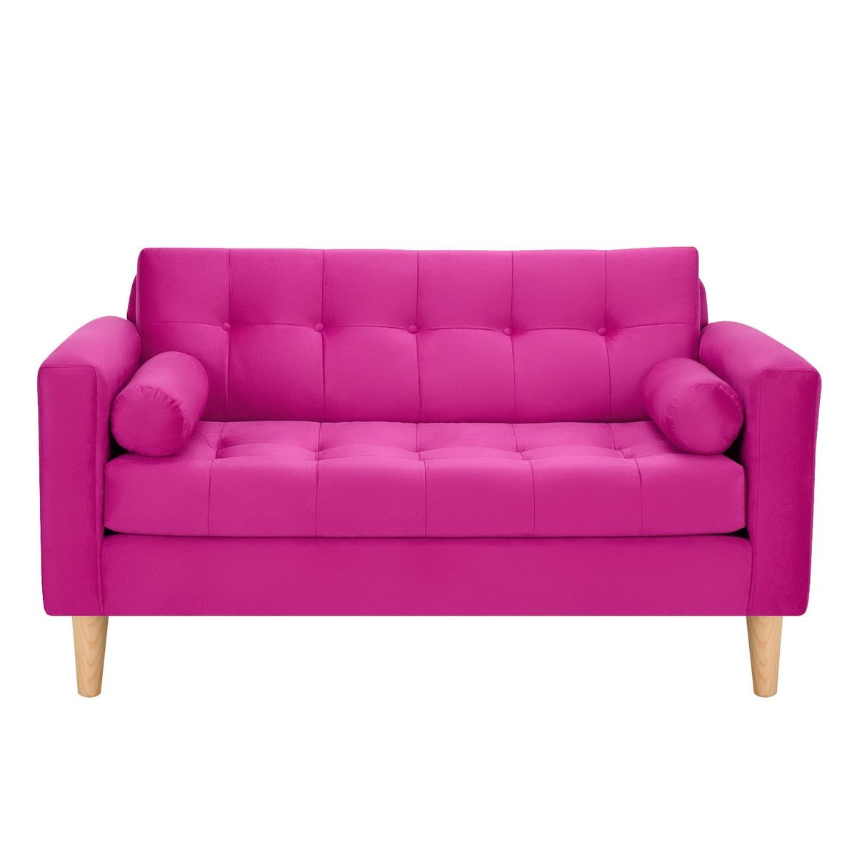 BODEVIR - Sofa Retro 2C Felpa 05 Fucsia