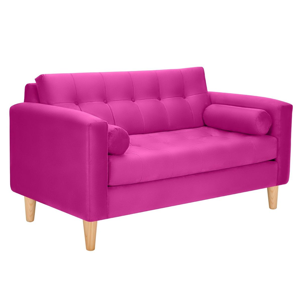BODEVIR - Sofa Retro 2C Felpa 05 Fucsia