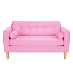 BODEVIR - Sofa Retro 2C Felpa 05 Rosado