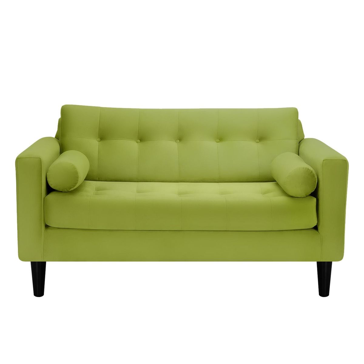 BODEVIR - Sofa Retro 2C+1+1 Felpa 00 Pistacho