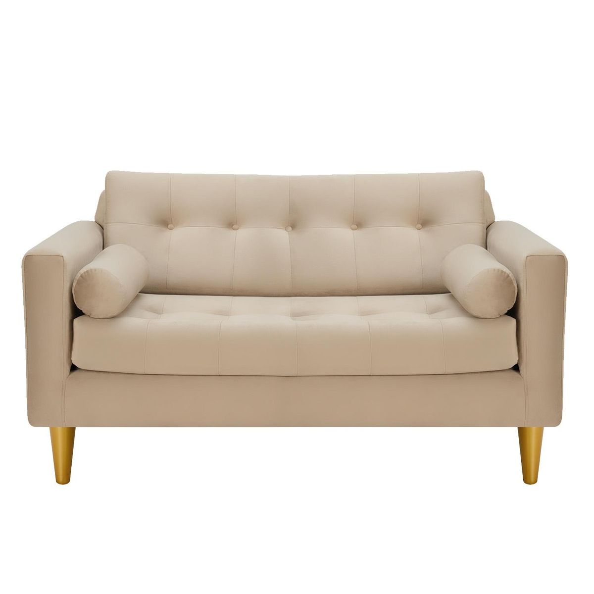 BODEVIR - Sofa Retro 2C+1+1 Felpa 01 Beige