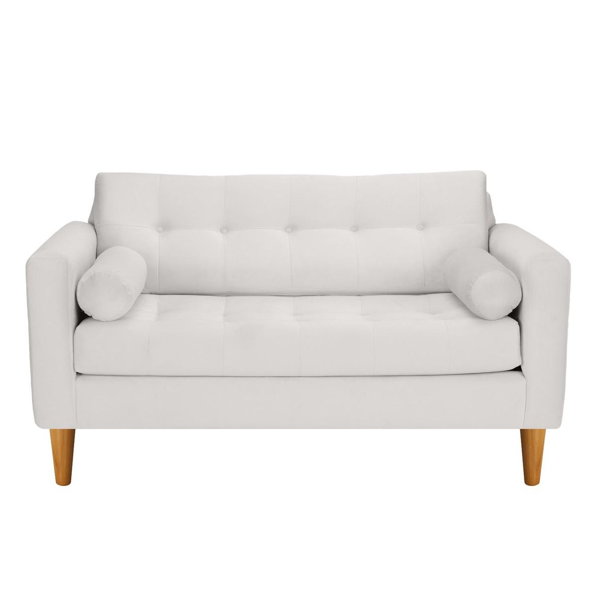 BODEVIR - Sofa Retro 2C+1+1 Felpa 04 Crudo