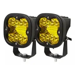 KUANGYE - Faro Foco Neblinero Antiniebla Led 60w 12/24v 2 Unidads