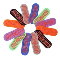 TIOZONEY - Pack 6 Calcetines Antideslizantes Deportivos De Bamboo