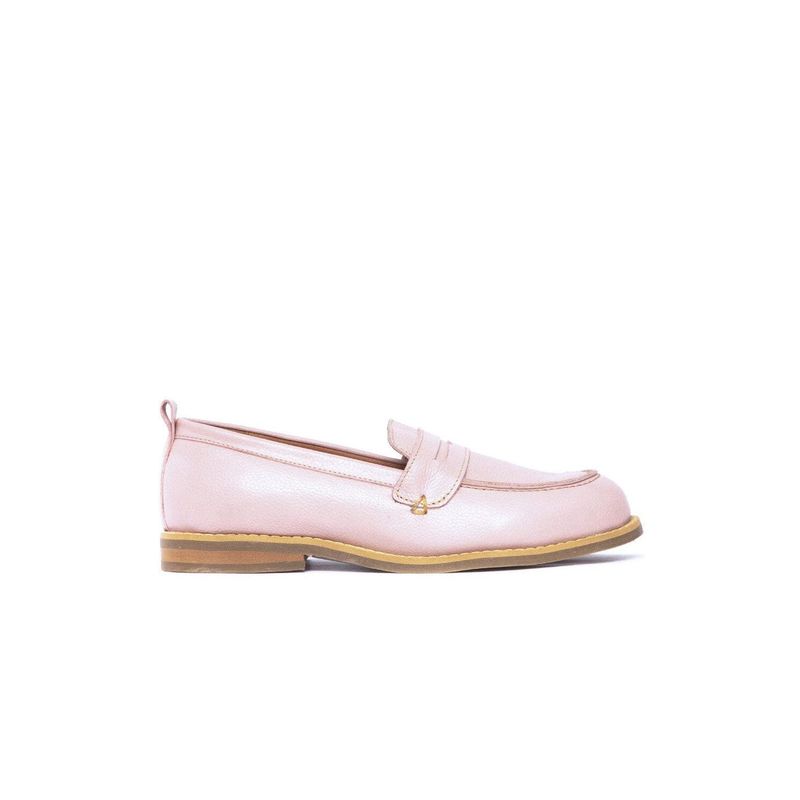 GIANI DAFIRENZE - Mocasín Mujer De Cuero Coligue Rosa C15