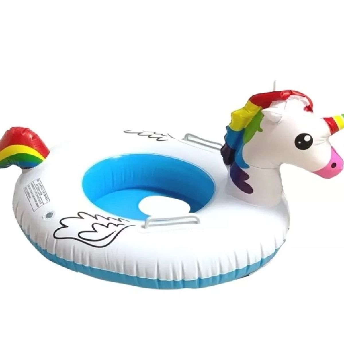 GENERICO - Flotador Inflable De Piscina Para Niños Unicornio 70 Cm White