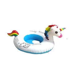 GENERICO - Flotador Inflable De Piscina Para Niños Unicornio 70 Cm White