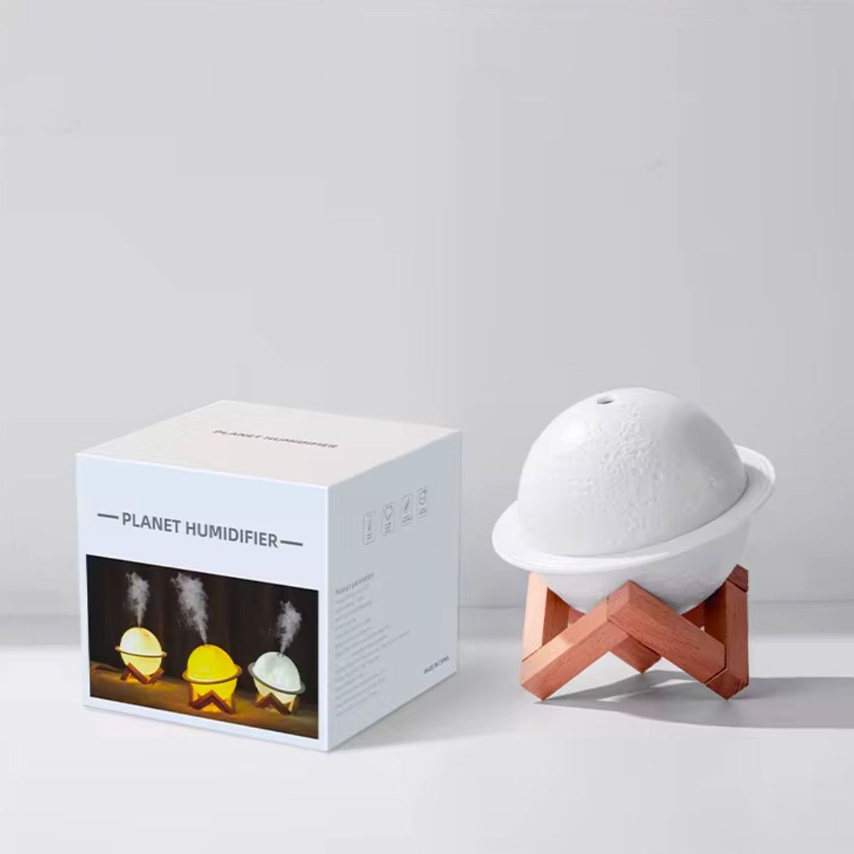 GENERICO - Humidificador Difusor Purificador De Aire Estilo Planeta