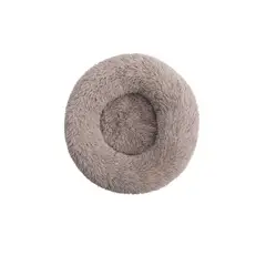 GENERICO - Cama De Felpa Antiestrés Para Gatos 60cm Grey
