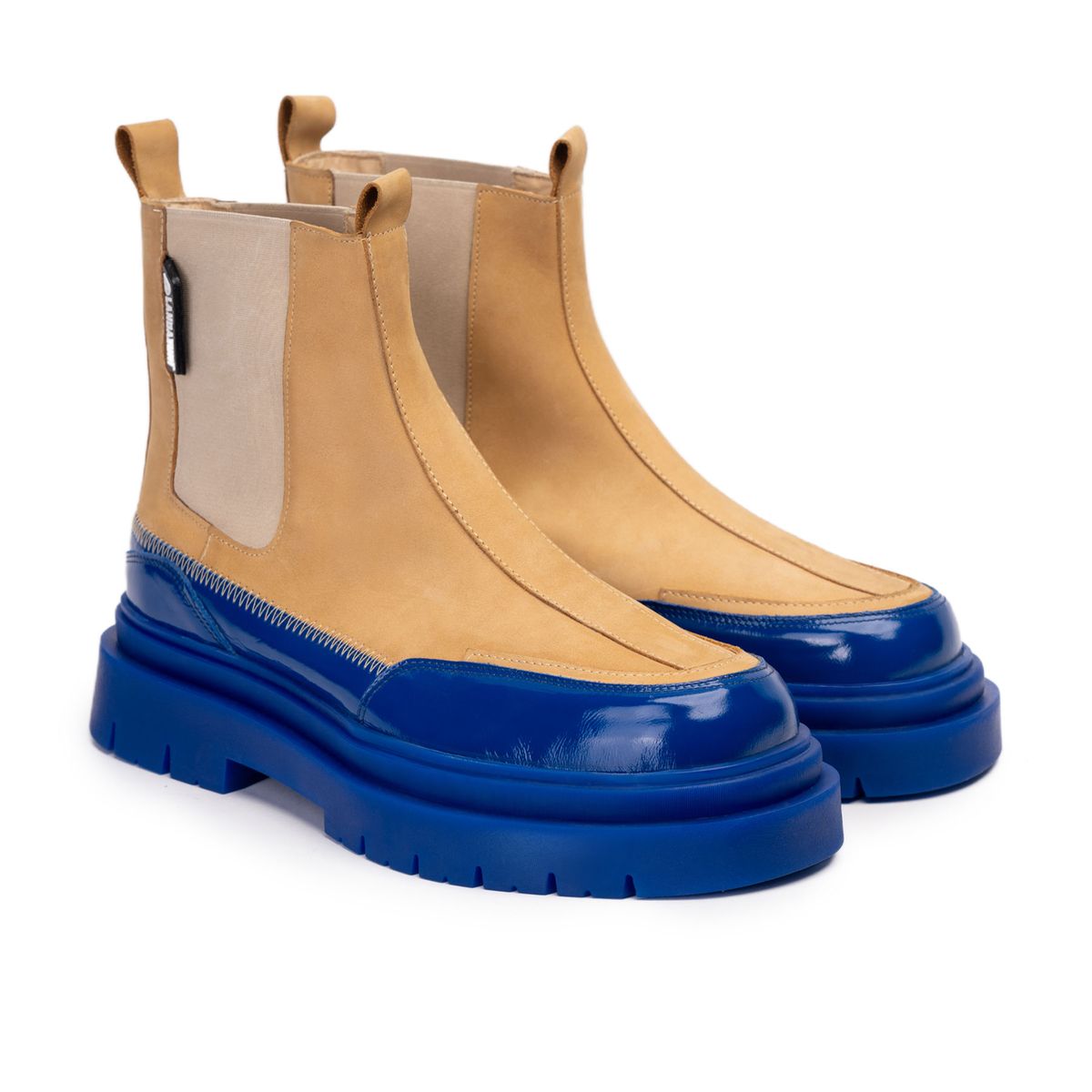 LANDAZURI - Botín Cuero Gaff Camel Landazuri