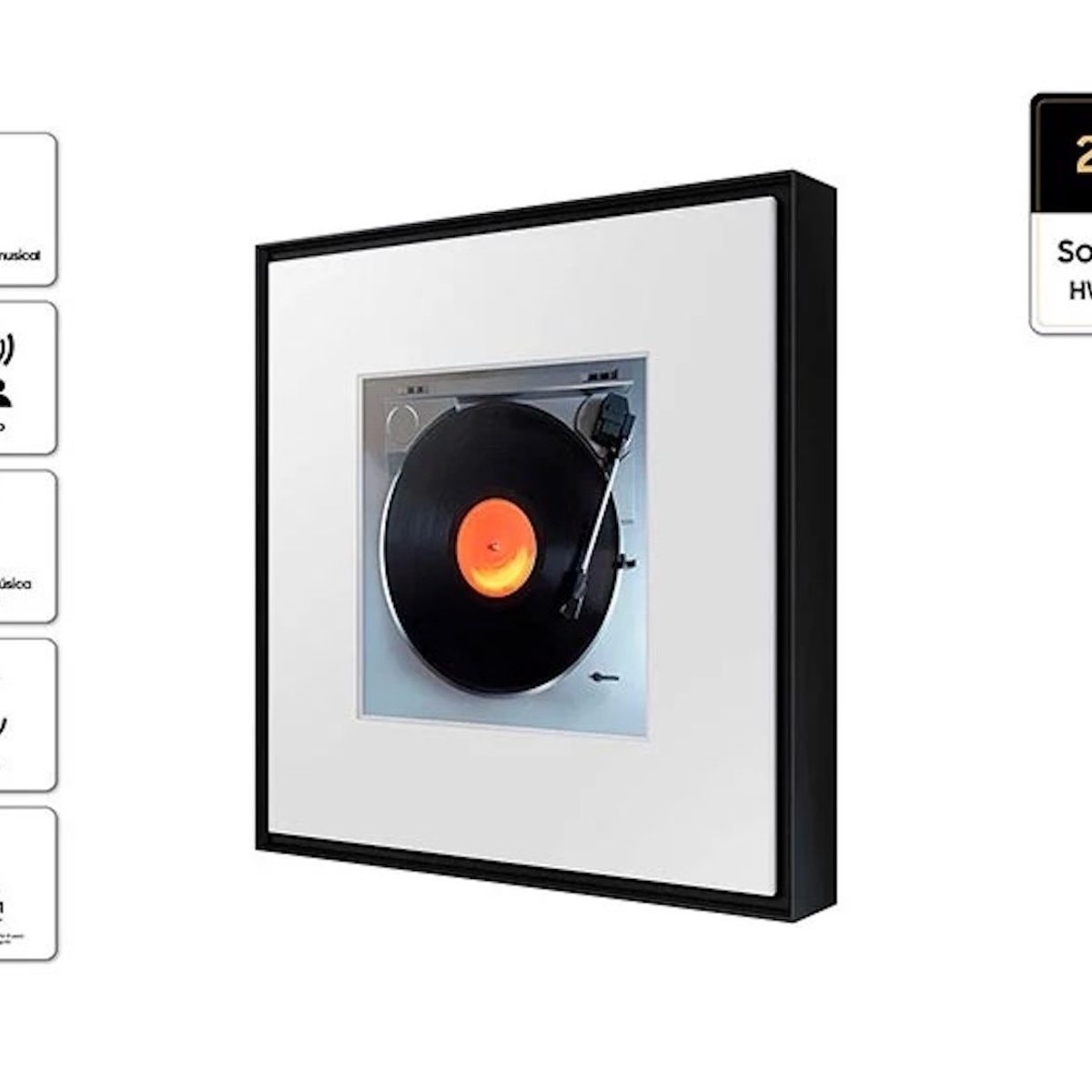 SAMSUNG - Soundbar Samsung Music Frame HW-LS60D