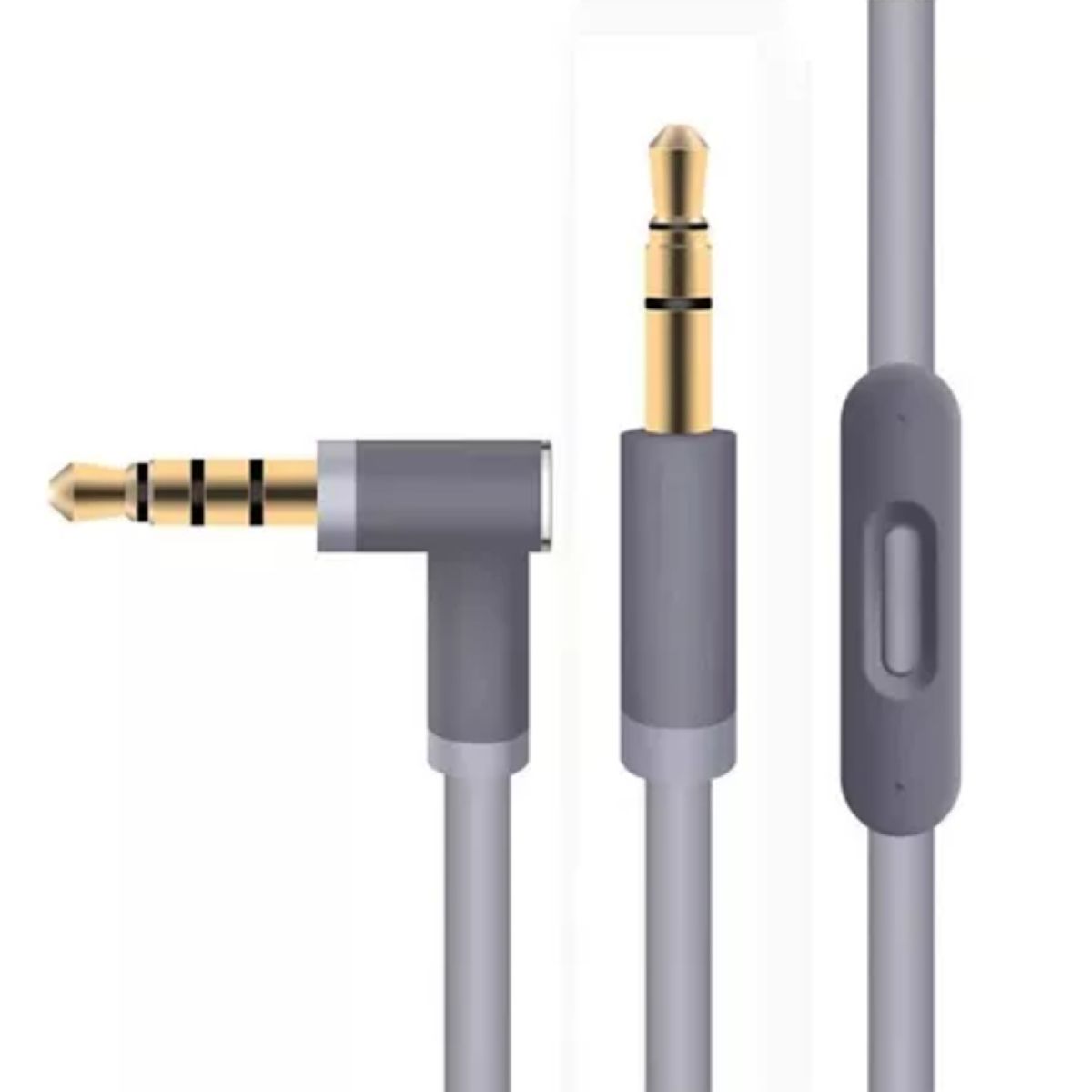 GENERICO - Cable Compatible con Audífonos Beats Studio Solo - Gris