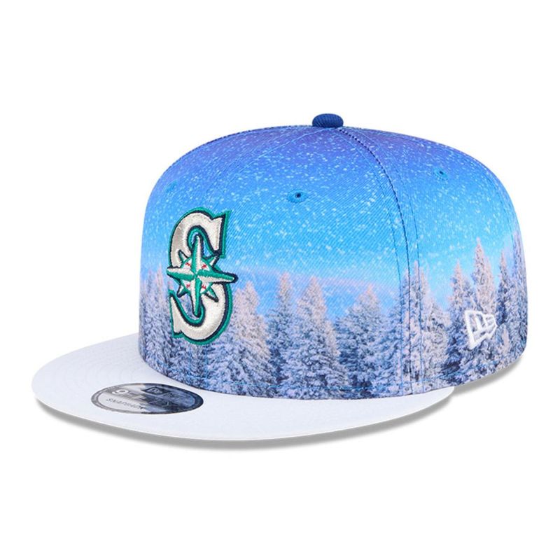 NEW ERA - Gorra 9Fifty  MLB Seattle Mariners Winter Photoreal Blue