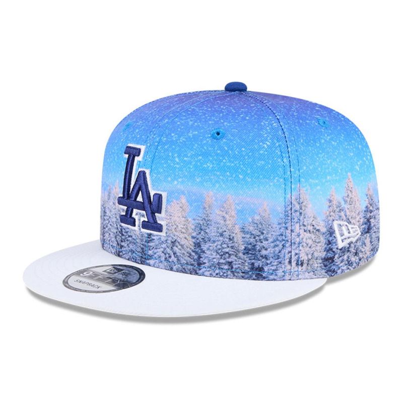 NEW ERA - Gorra 9Fifty  MLB Los Angeles Dodgers Winter Photoreal Blue