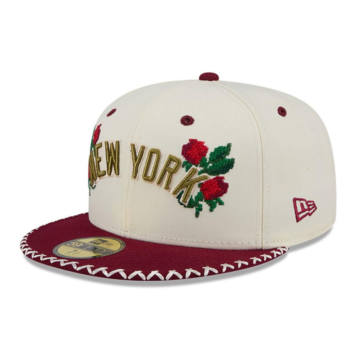 NEW ERA - Gorra 59Fifty  MLB New York Yankees Novelty Stitch White