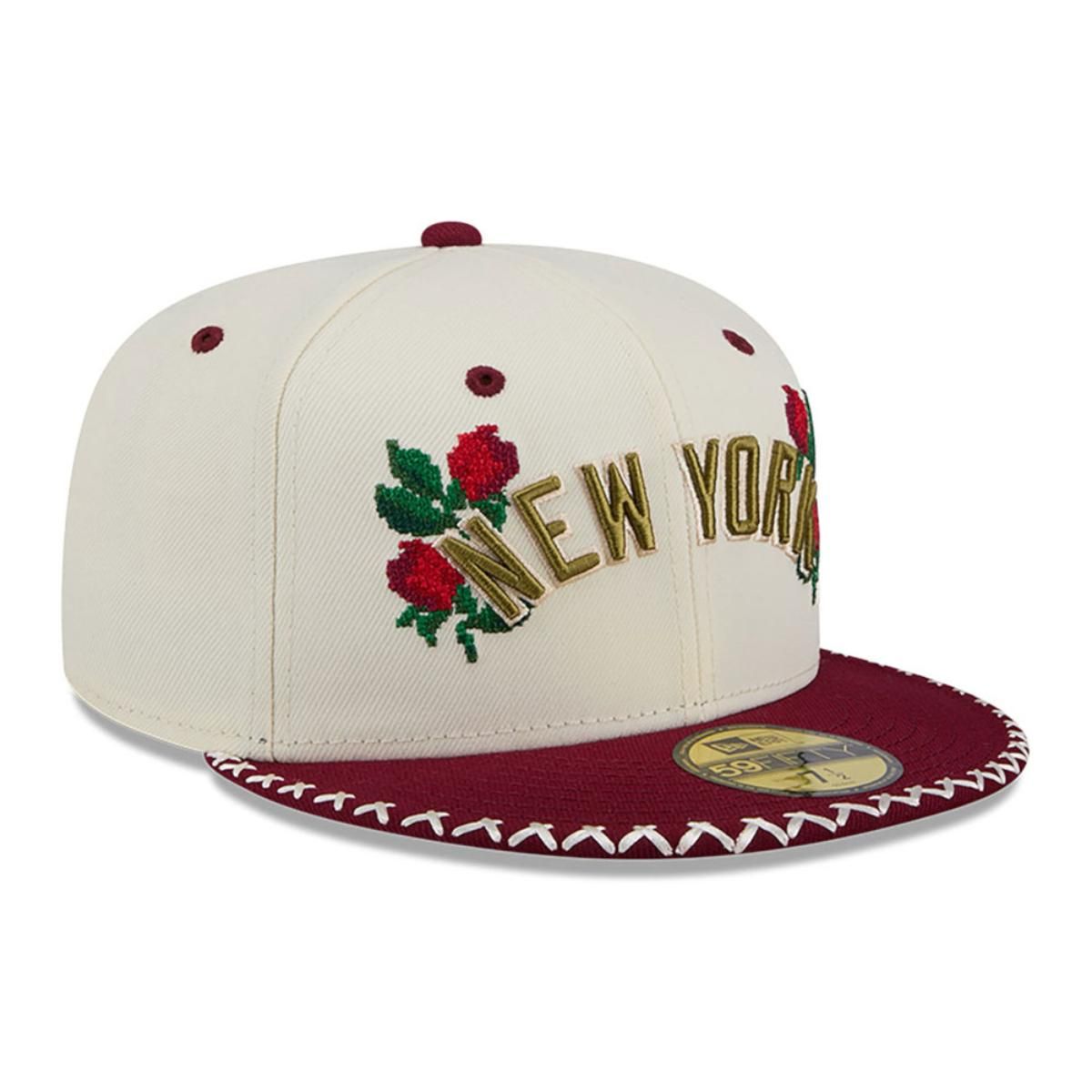 NEW ERA - Gorra 59Fifty  MLB New York Yankees Novelty Stitch White