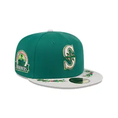 NEW ERA - Gorra 59Fifty MLB Seattle Mariners Novelty Holly Verde