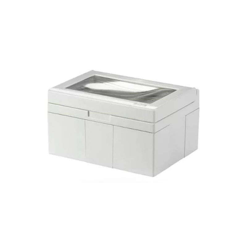 GENERICO - Caja con frente estanco 3 módulo Richi / Blanco