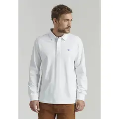 FEROUCH - Polera Básica Dakota Fr Blanco