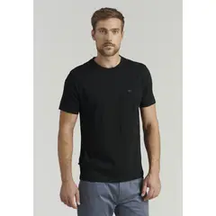 FEROUCH - Polera Básica Maine Fr Negro