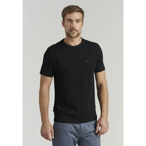 FEROUCH - Polera Básica Maine Fr Negro