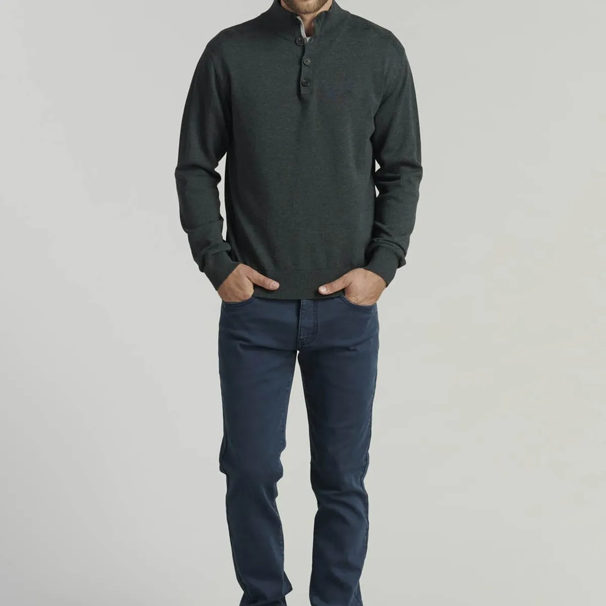 FEROUCH - Sweater Bristol F Business Gris Ferouch