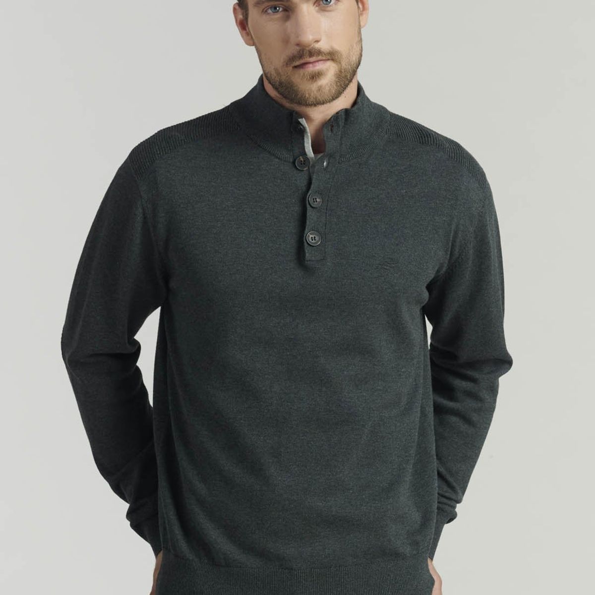FEROUCH - Sweater Bristol F Business Gris Ferouch