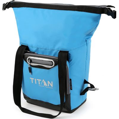 Imagen 2 del producto Cooler Deep Freeze 12 Latas Plegable Celeste