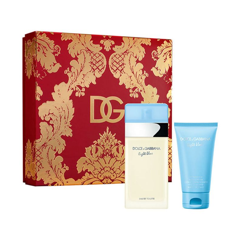 DOLCE&GABBANA - Perfume Dolce & Gabbana Light Blue EDT 100ml + Crema 50ml