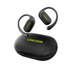 LANGSDOM - Audífonos Deportivo Inalambrico TWS ENC IPX TS19 Negro