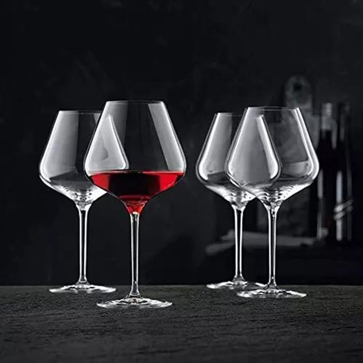 GENERICO - 4 Copas Cristal Vinova Burgundy Ballon Nachtmann