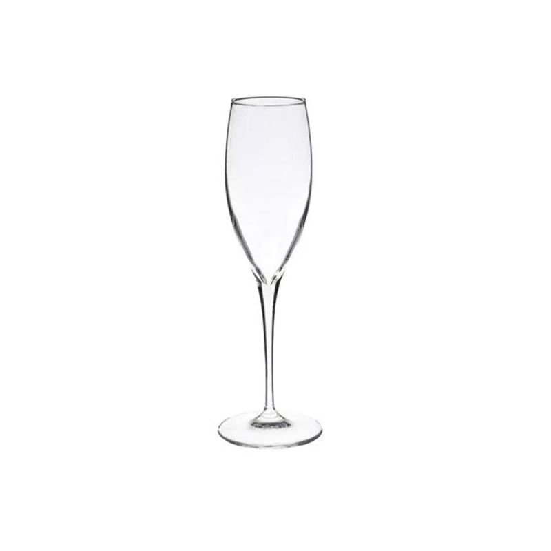 GENERICO - Set de 6 Copas Champagne Cristal Premium Bormioli Italia 250ml