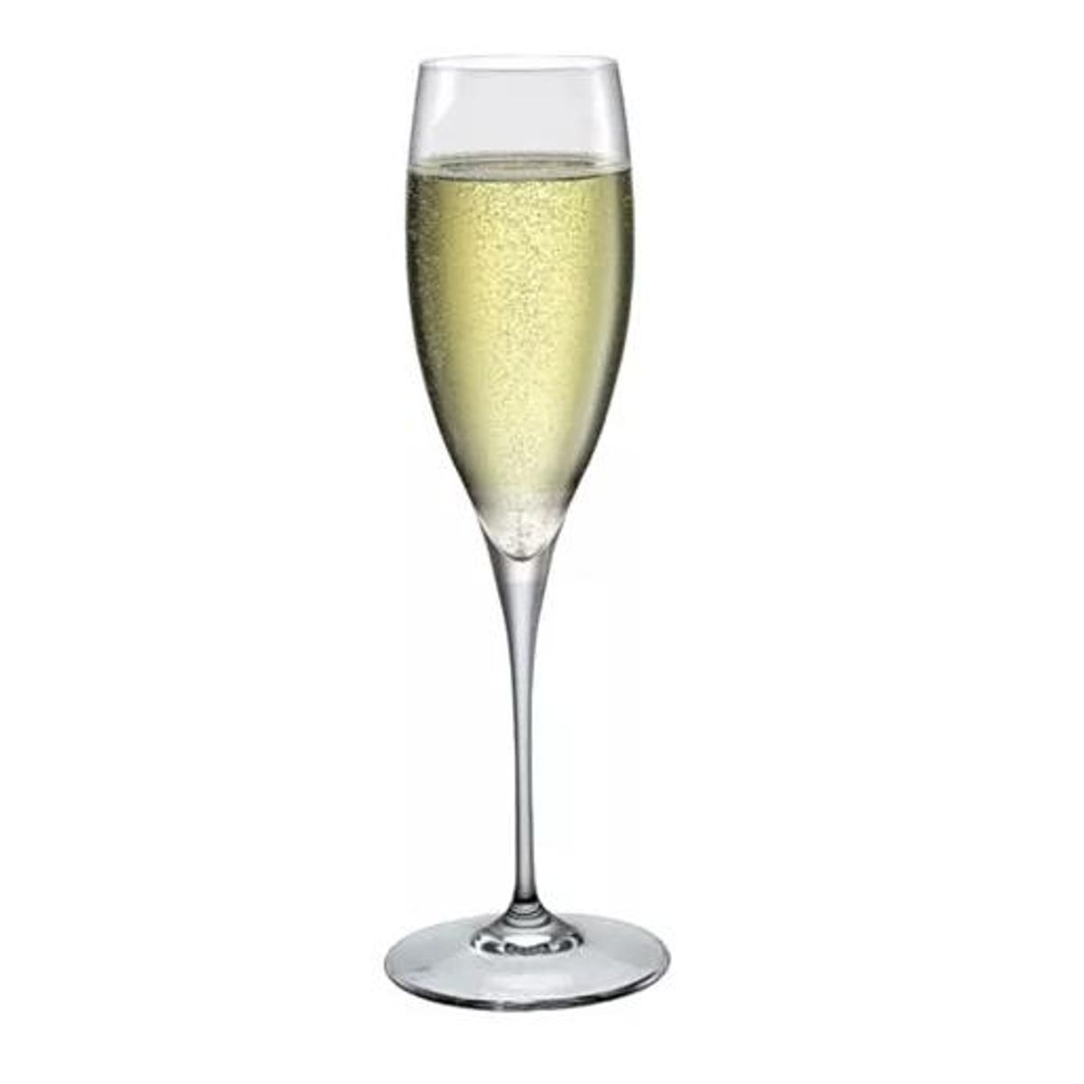 GENERICO - Set de 6 Copas Champagne Cristal Premium Bormioli Italia 250ml