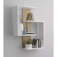 Repisa Moderna Minimalista Flotante Blanco