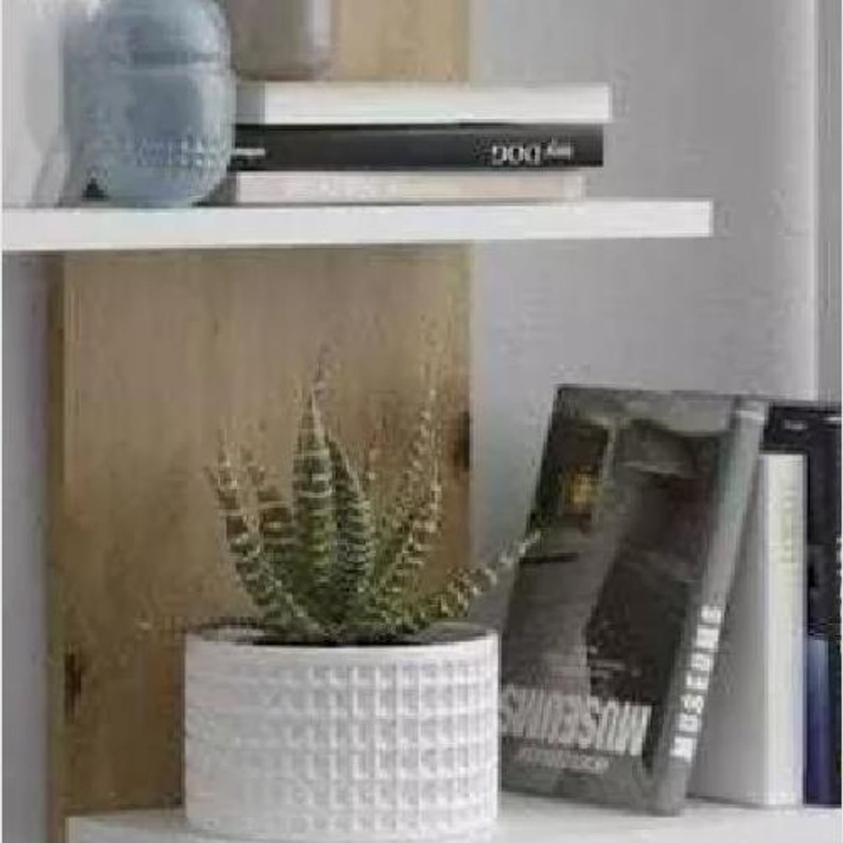 GENERICO - Repisa Moderna Minimalista Flotante Blanco