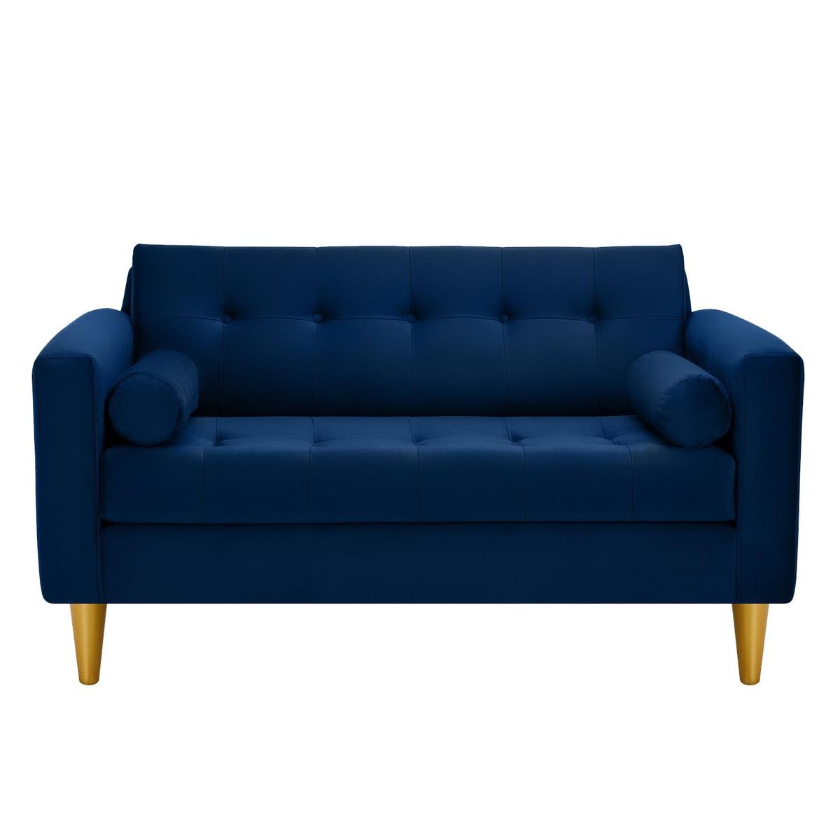 BODEVIR - Sofa Retro 2C Felpa 01 Azul Marino