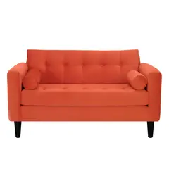 BODEVIR - Sofa Retro 2C Felpa 00 Naranja