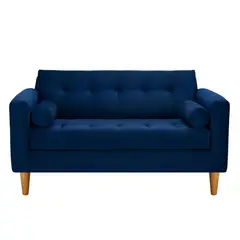 BODEVIR - Sofa Retro 2C Felpa 04 Azul Marino