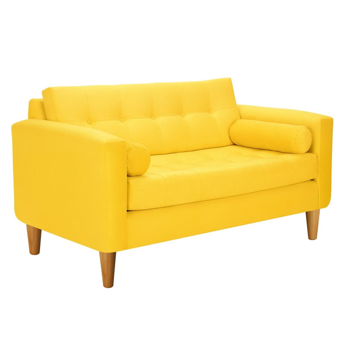 BODEVIR - Sofa Retro 2C Felpa 04 Amarillo