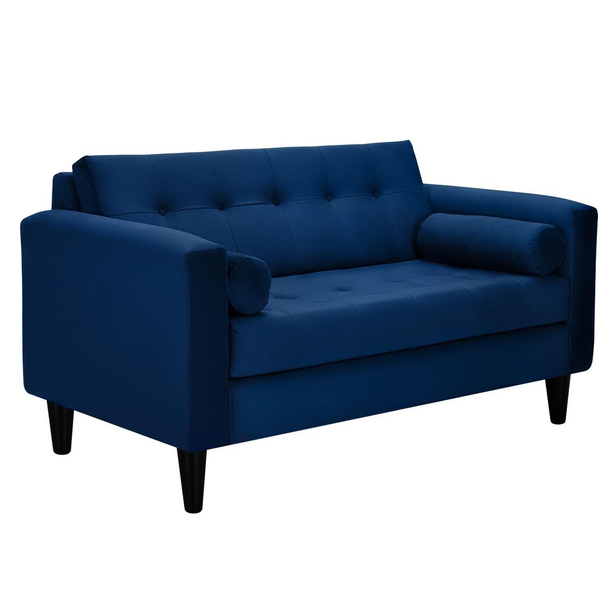 BODEVIR - Sofa Retro 2C Felpa 00 Azul Marino
