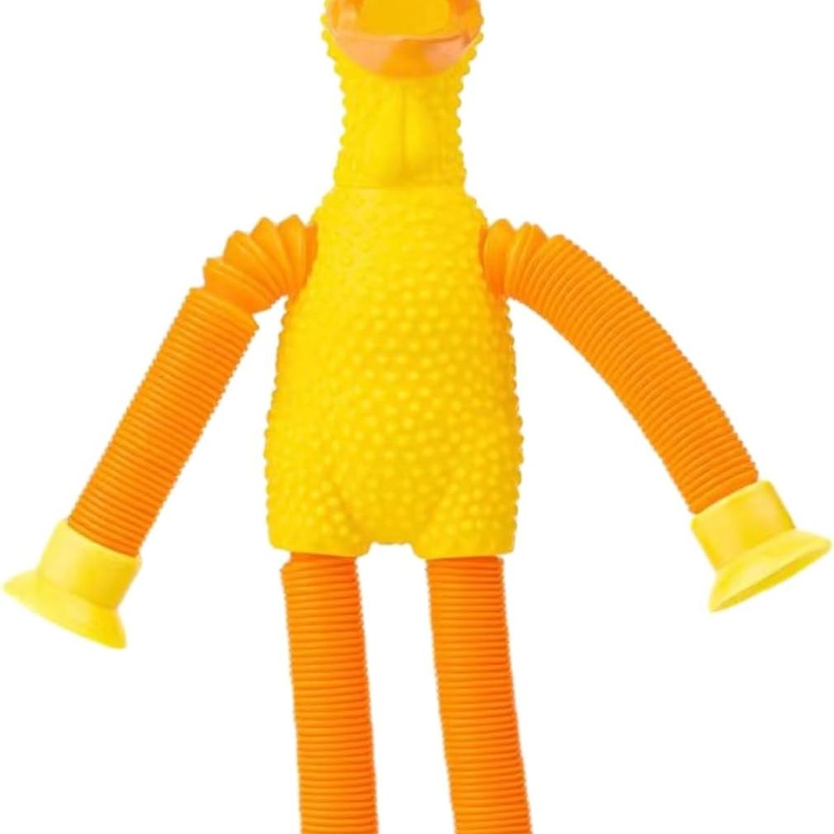 GENERICO - Pollo Chillón Estirable Con Luz Led Telescópico Para Niños