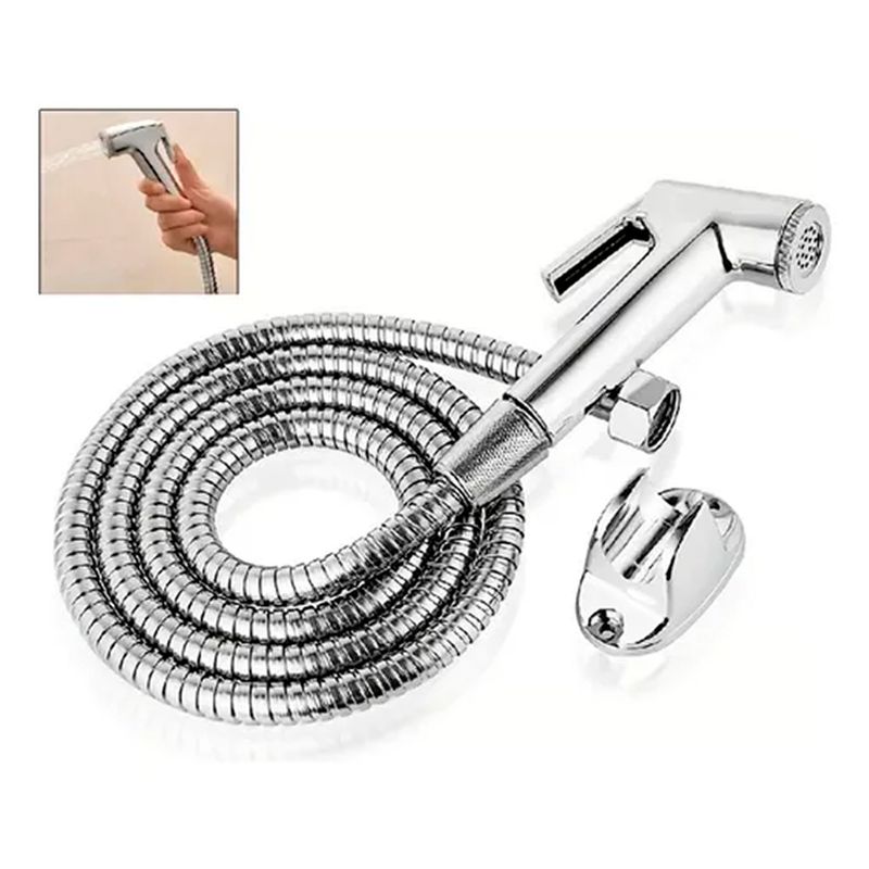 ESHOPANGIE - Ducha Bidet Arabe Soporte + Manguera Flexible Wc Baño