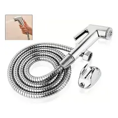 ESHOPANGIE - Ducha Bidet Arabe Soporte + Manguera Flexible Wc Baño