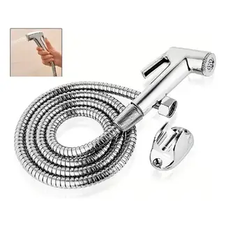 ESHOPANGIE - Ducha Bidet Arabe Soporte + Manguera Flexible Wc Baño
