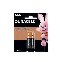 DURACELL - Pila Alcalina AAA x 2 unds - Multicolor