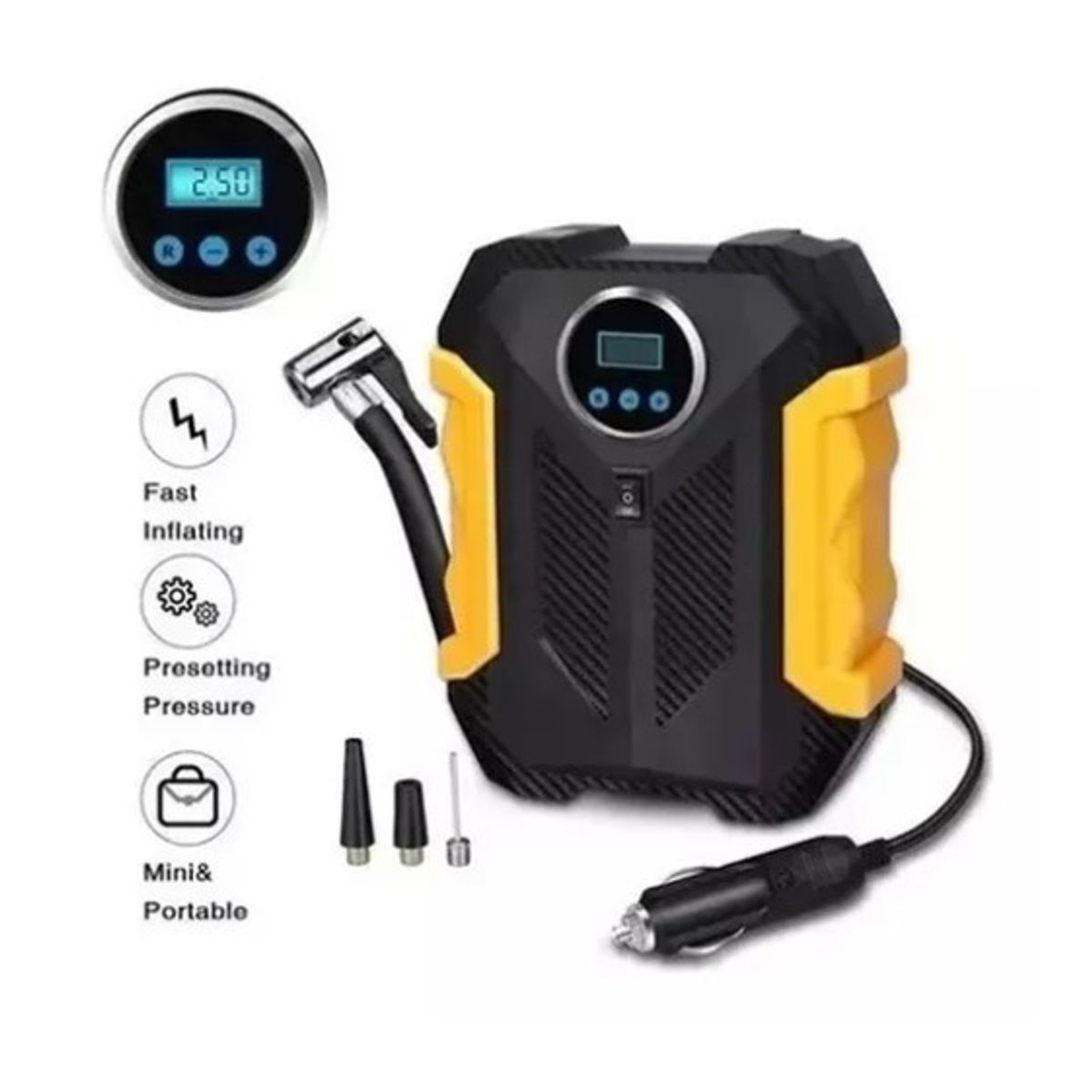 ESHOPANGIE - Compresor De Aire Calgary 12v Para Vehículos Neumaticos